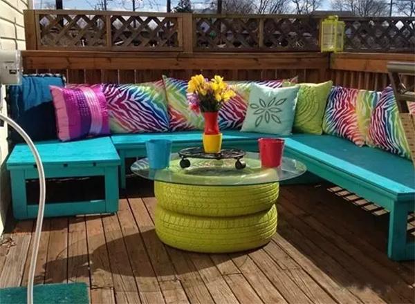 废旧轮胎别随便丢掉了,废旧轮胎需要回收请不要随手乱拿