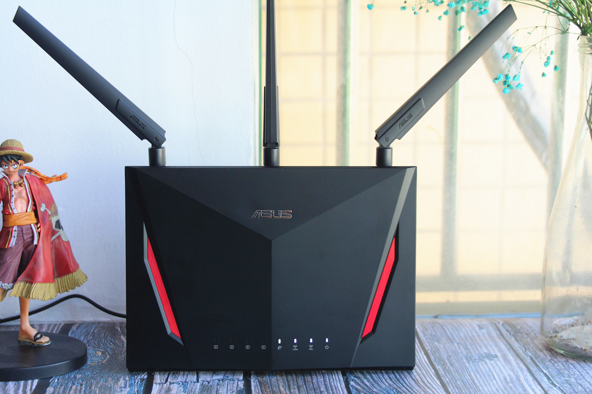 华硕rt-ac86uaimesh设置,华硕ac86u穿墙效果测试