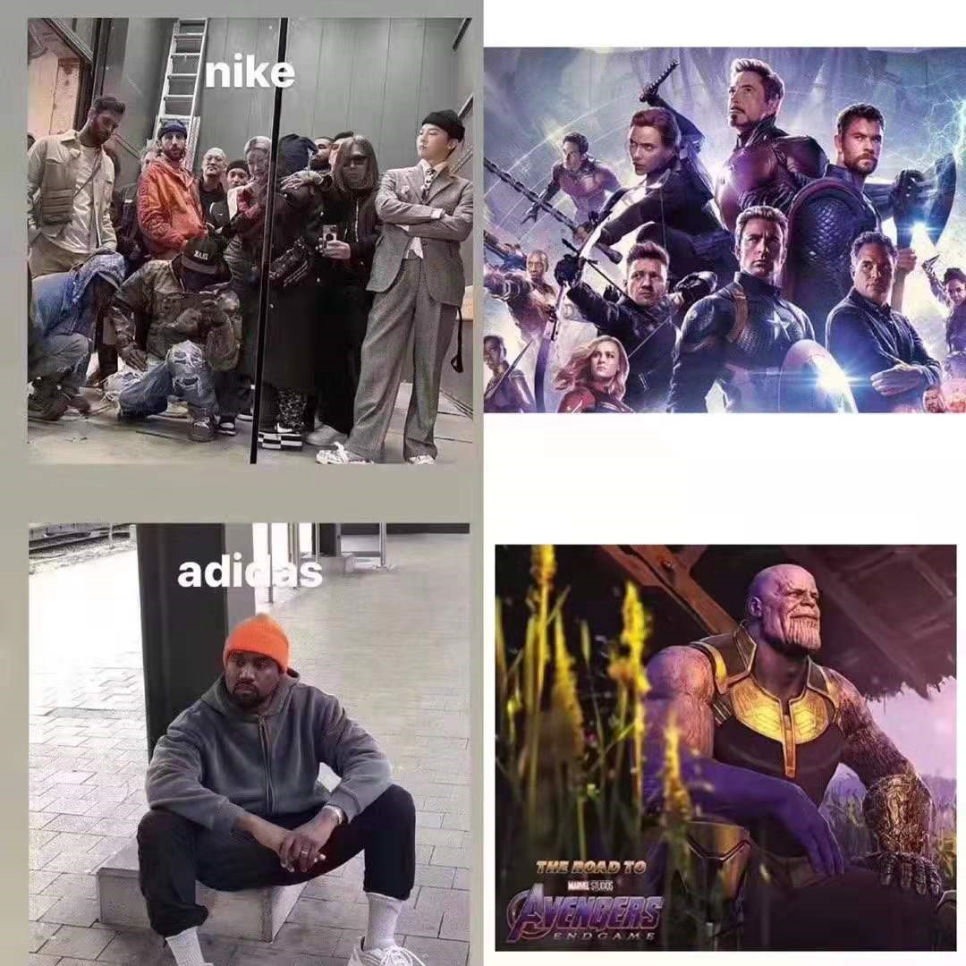 权志龙个人品牌耐克,adidas权志龙