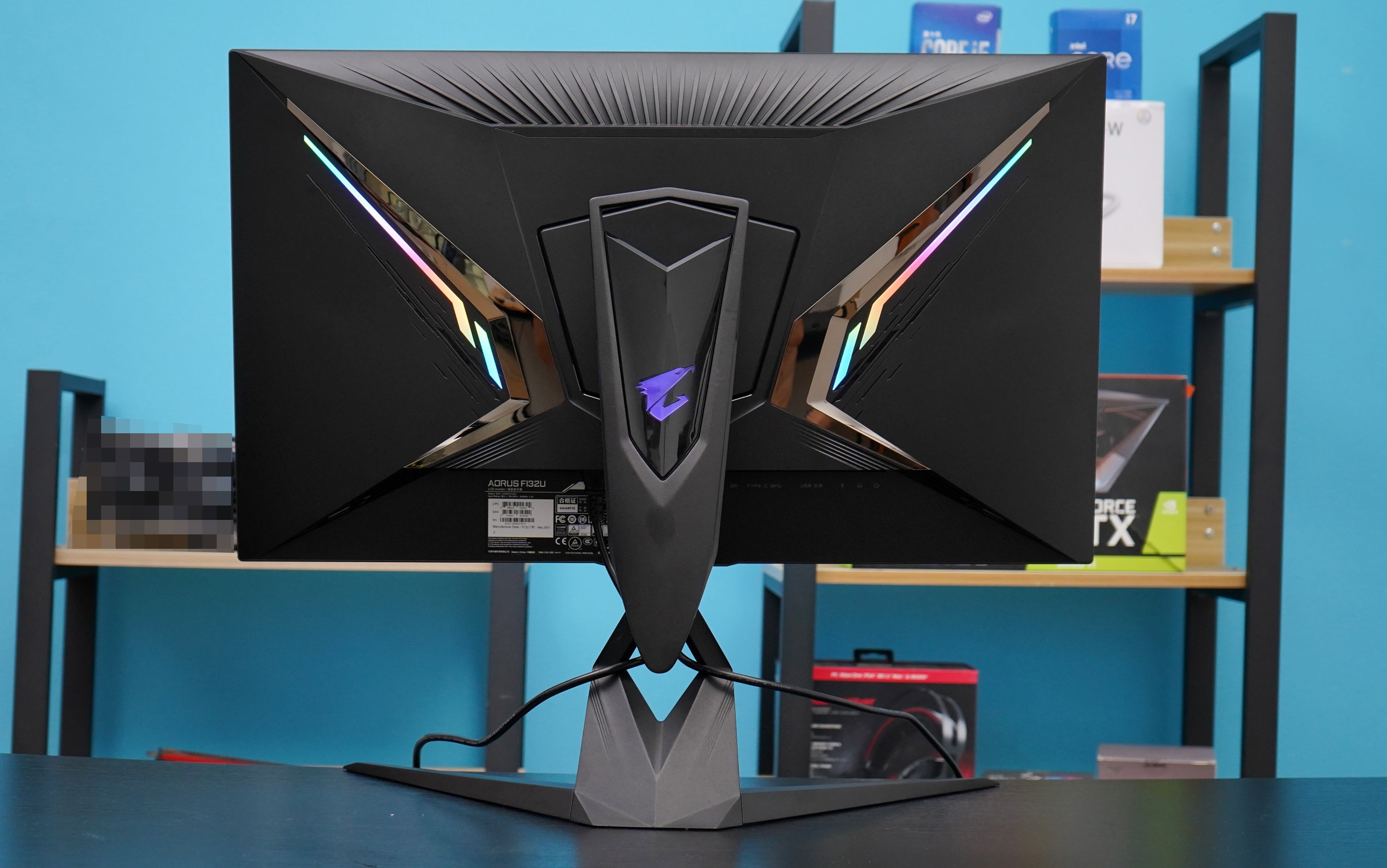 技嘉显示器aorus32英寸,技嘉aoruscv27f显示器