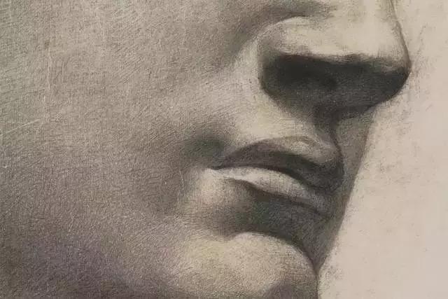 画素描不画脸,画素描总是画不深入