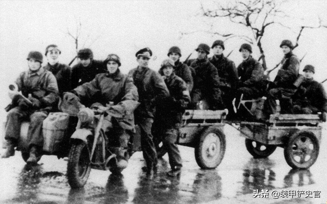 二战德军重型摩托车,二战德军蒸汽牵引车