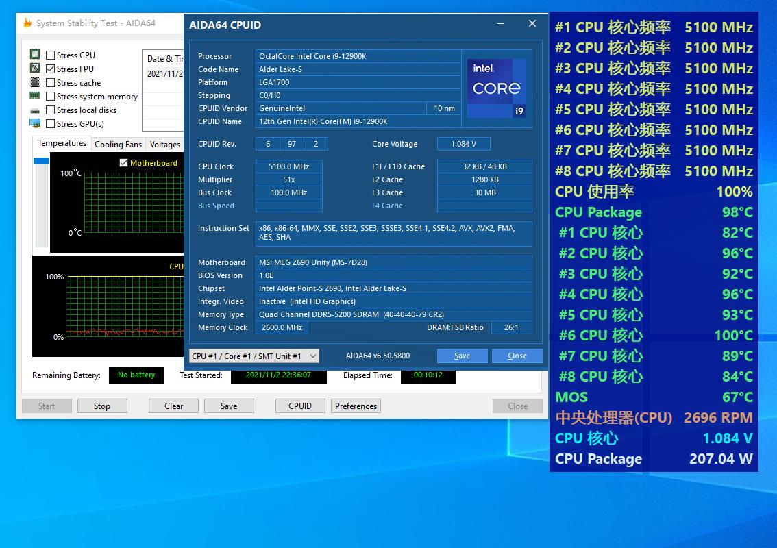 i9-12900kf全核睿频,i912900k核显什么水平
