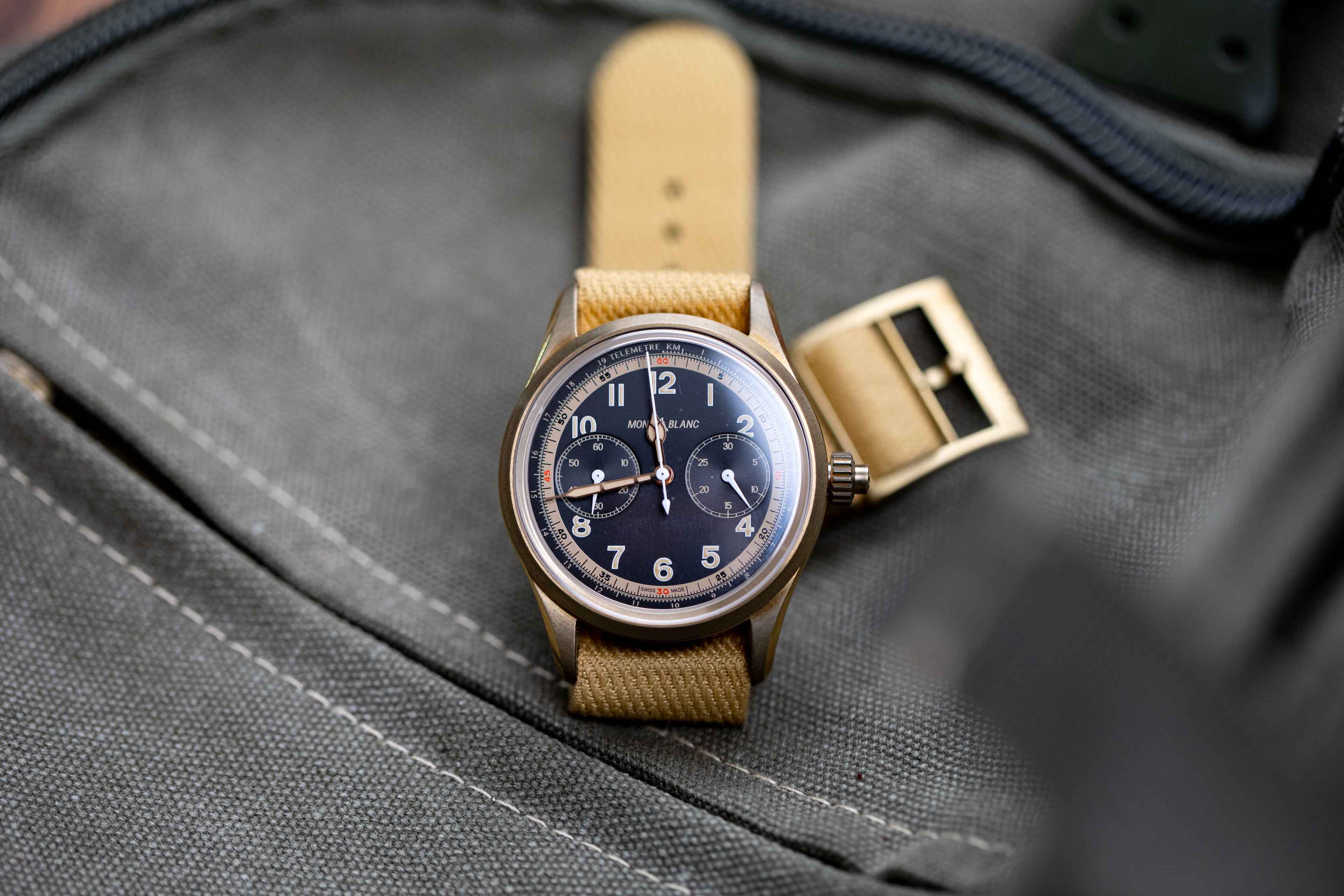 万宝龙1858青铜表多少钱,万宝龙1858青铜计时腕表