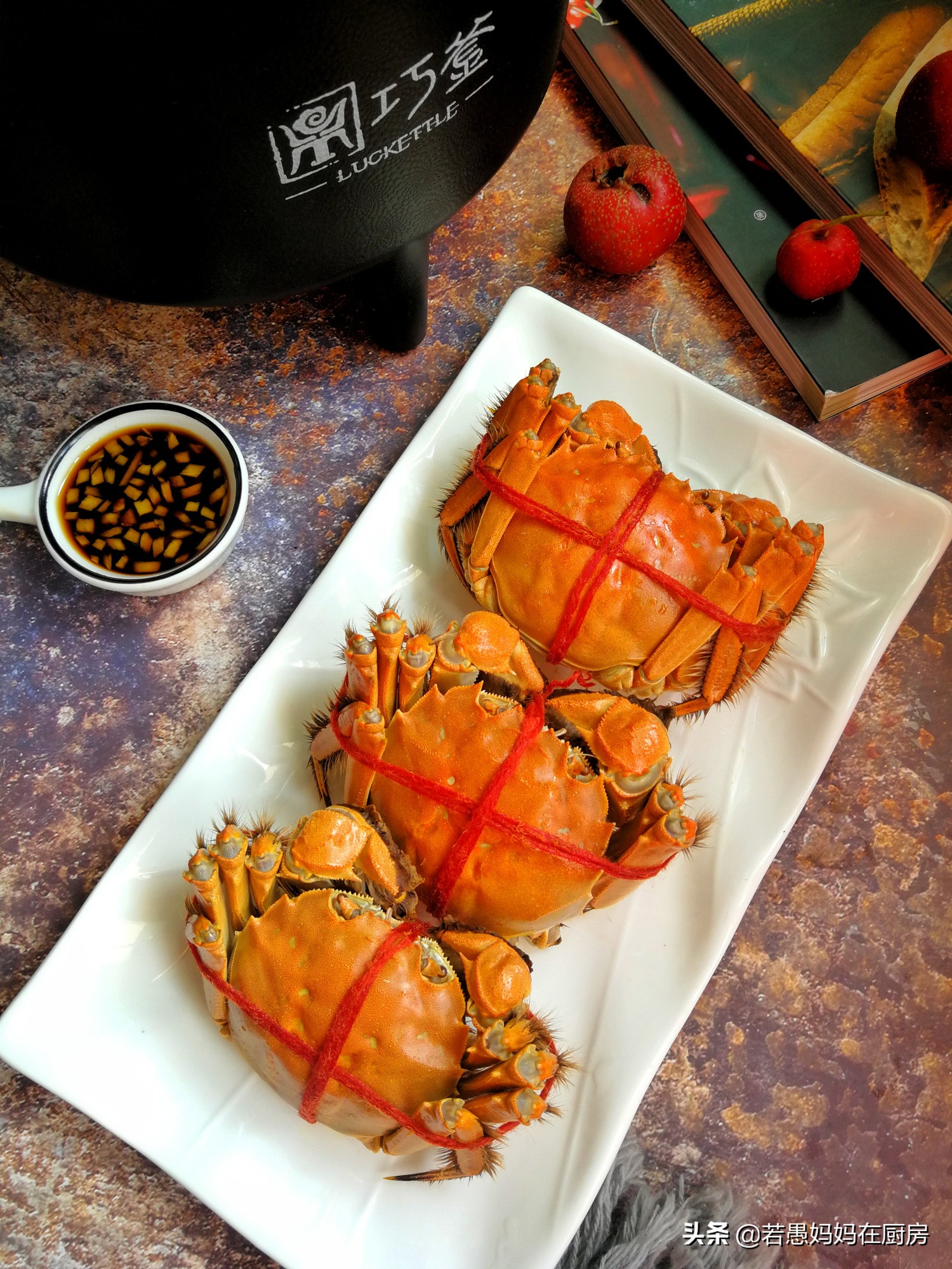 清蒸螃蟹的正确方法和吃法,清蒸螃蟹蟹块的正确方法