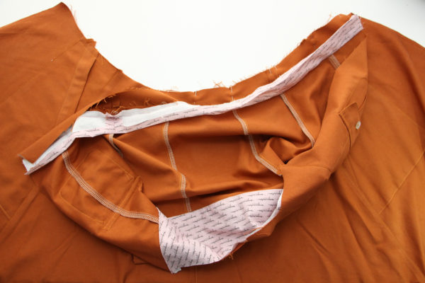 连衣裙松紧腰带缝制方法,一件连衣裙裁剪方法