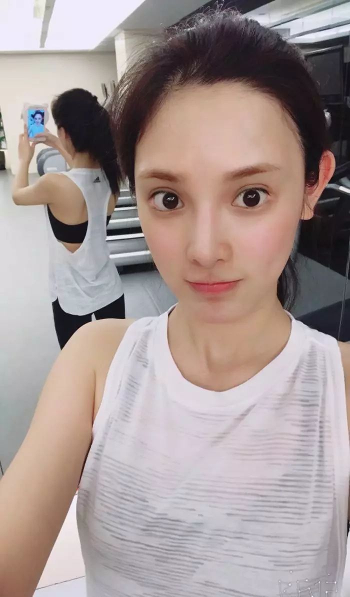 angelababy真的白吗,angelababy吃不胖的原因