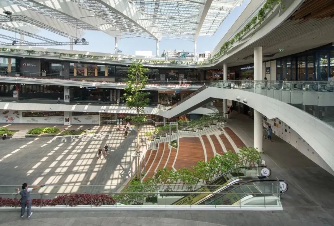 泰国大型购物中心各楼层布局,泰国的购物中心设计