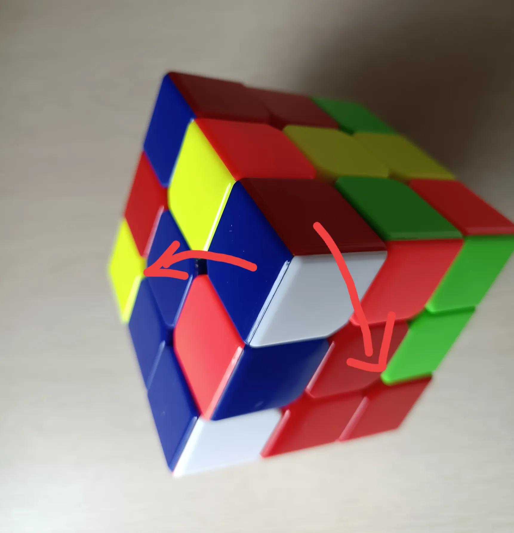 记录儿子第一次三阶魔方复原成功,金字塔三阶魔方复原方法