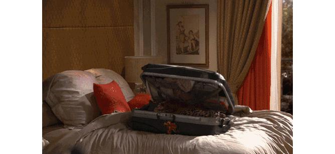 旅行箱中的变形金刚,变形金刚全铝镁合金行李箱