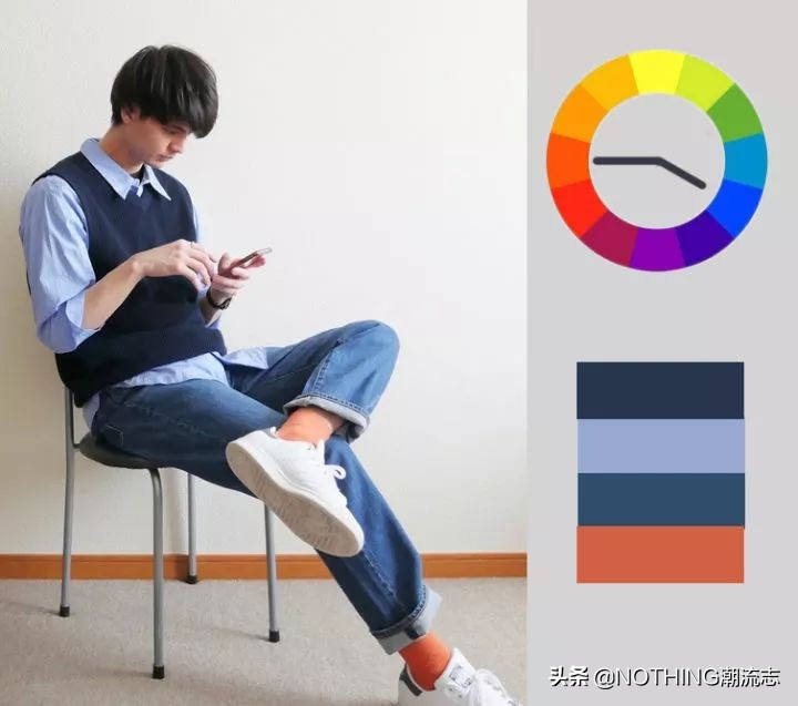 男装搭配颜色技巧,男装商务搭配色彩