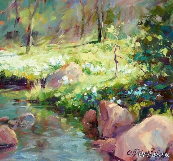 美国画家allenlawson油画风景,画家安德烈·杰拉西莫夫风景油画