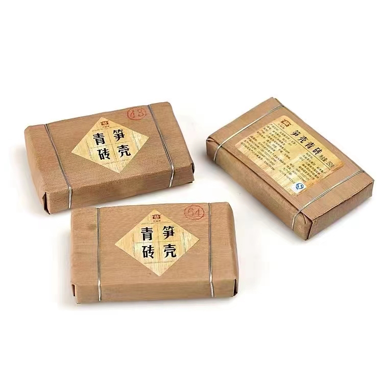 大益普洱茶生茶2012年甲级沱茶,大益笋壳青砖和陈韵方砖口感对比