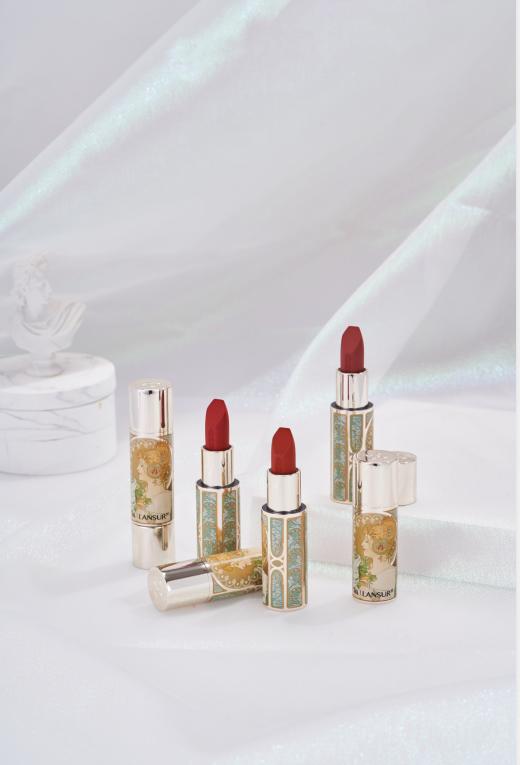 兰瑟致青春炫色唇膏哪个颜色好看,兰瑟真丝丝柔锁色唇膏306号