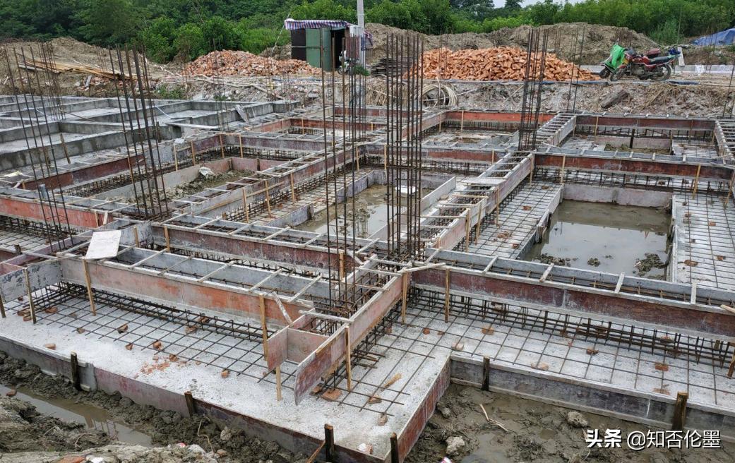 盖房地基下沉如何处理,农村盖房下雨地基下沉