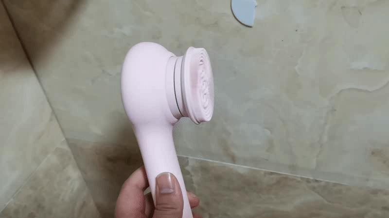 一个人完成洗澡挫背按摩打泡泡,inFace沐浴仪就是这么豪横