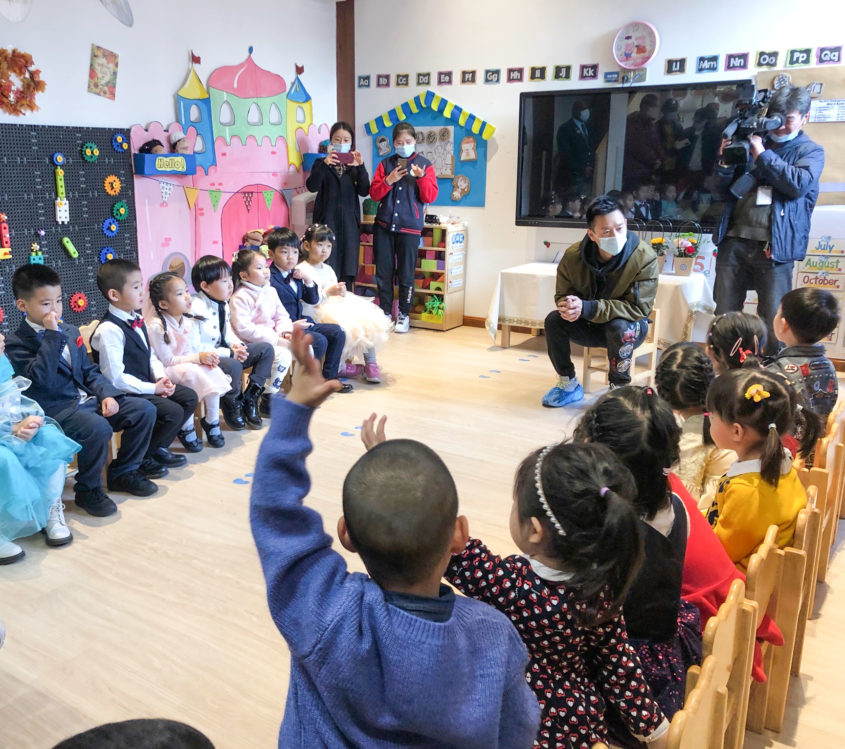 体教融合，BTV主持人走进史家胡同精诚实验幼儿园