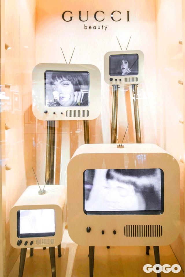 gucci上海港汇有两个专柜,gucci美妆精品店落户广州太古汇