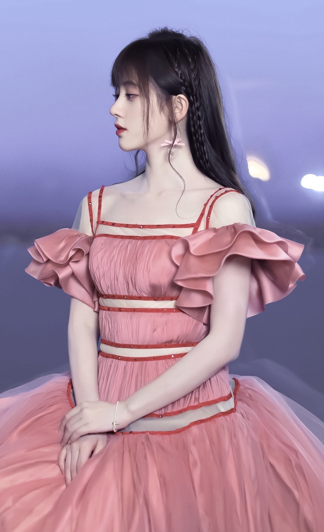 鞠婧祎蛋糕裙穿搭,鞠婧祎同款蛋糕裙