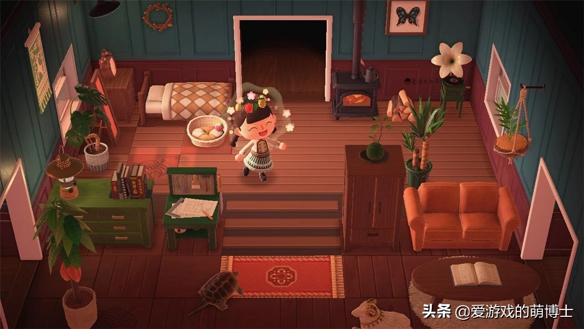 动物森友会台阶怎么上,动物森友会花园怎么布置
