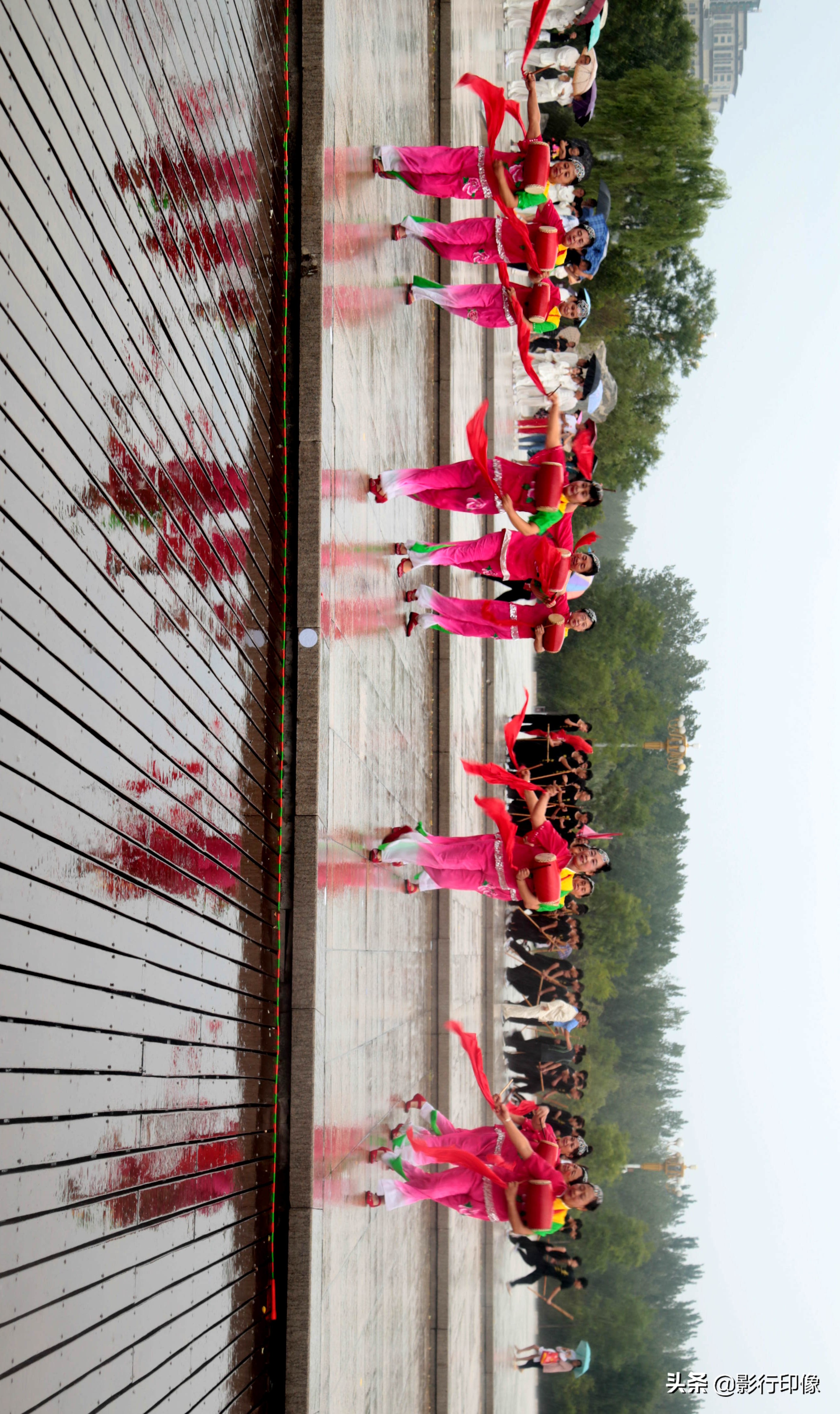 临汾市2020年全民健身启动仪式在在九州广场举行