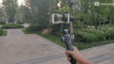 手机稳定器云台手持防抖拍摄智云,智云两轴手机云台测评