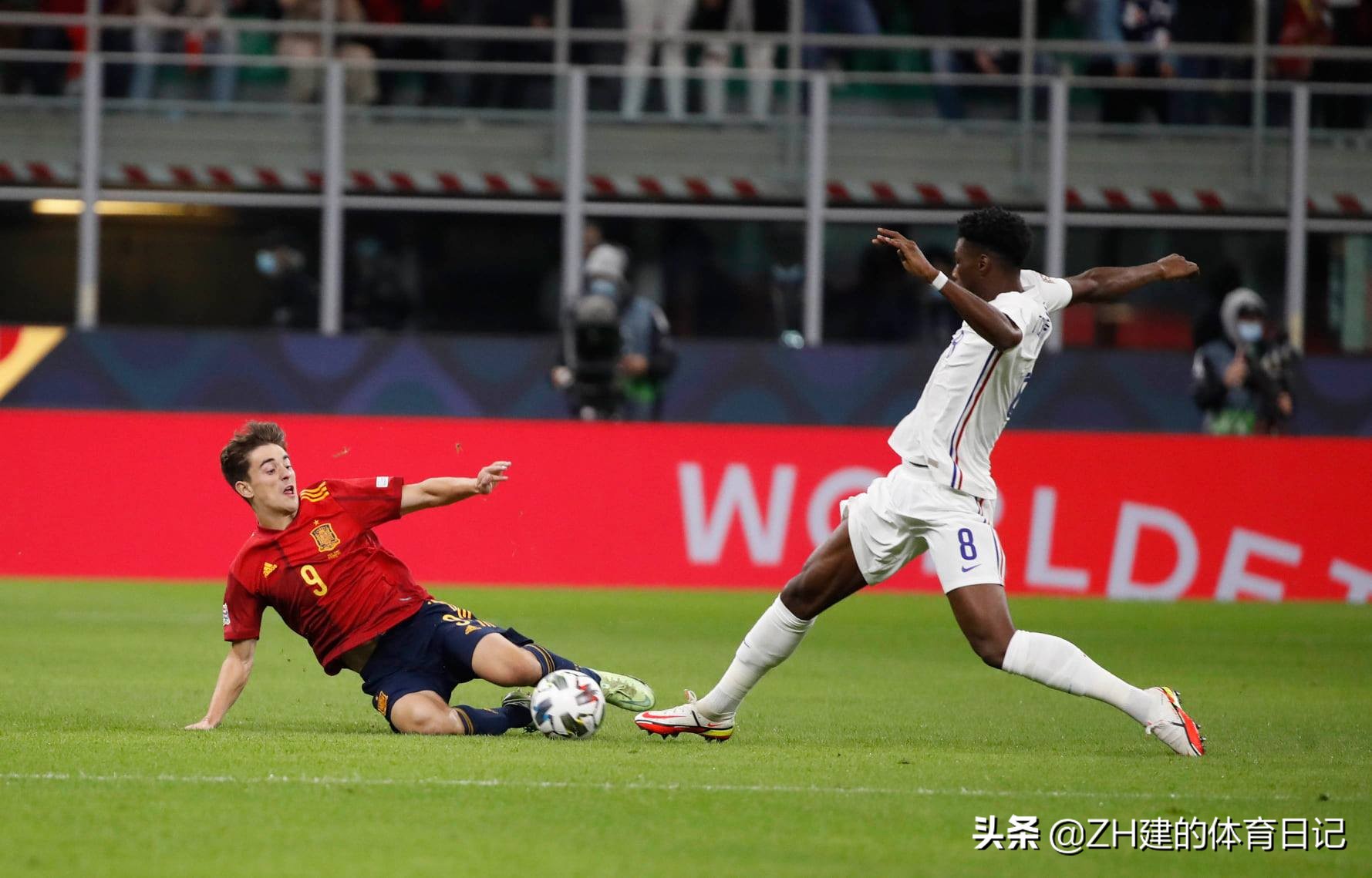 足球比分法国对西班牙,法国2-1西班牙