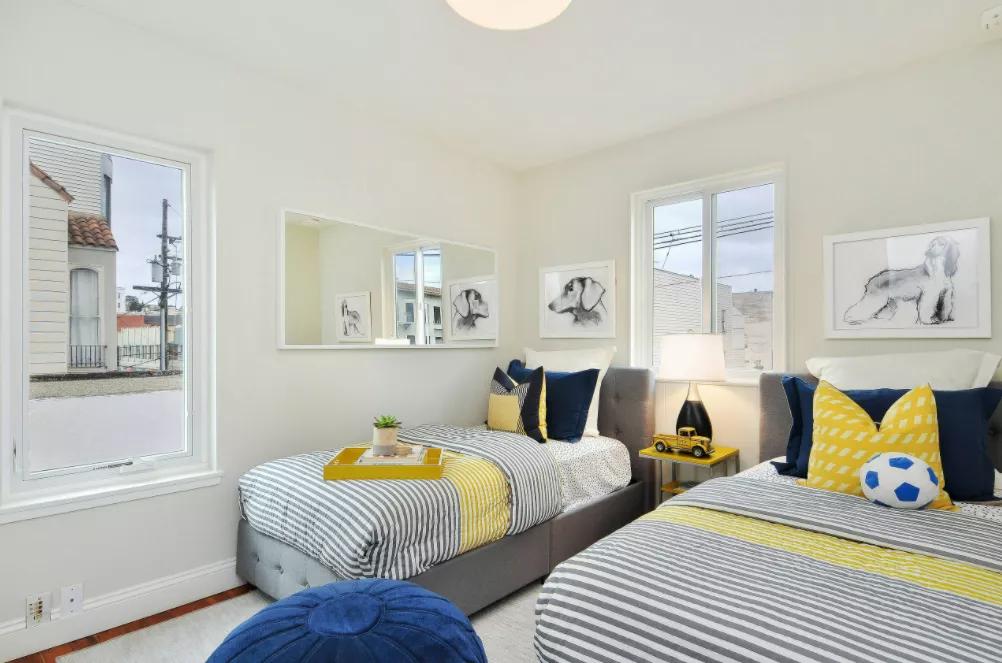 不到8平方的儿童次卧,次卧儿童房小平房