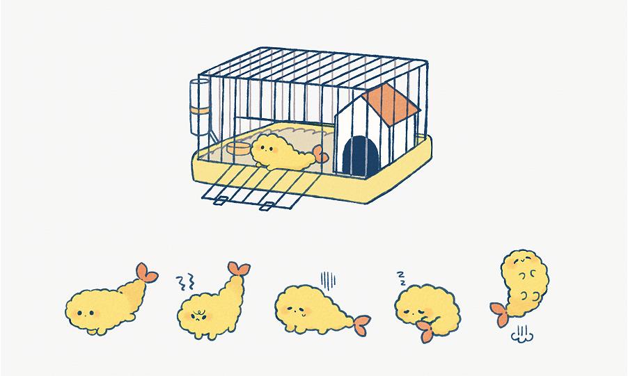 100个水彩美食插画,奈良美食插画