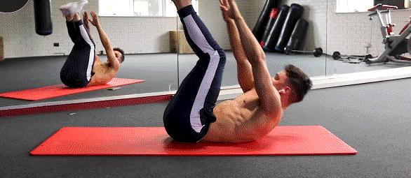 很多人在练腹的时候，腹部没有感觉，反而腰酸的不行！