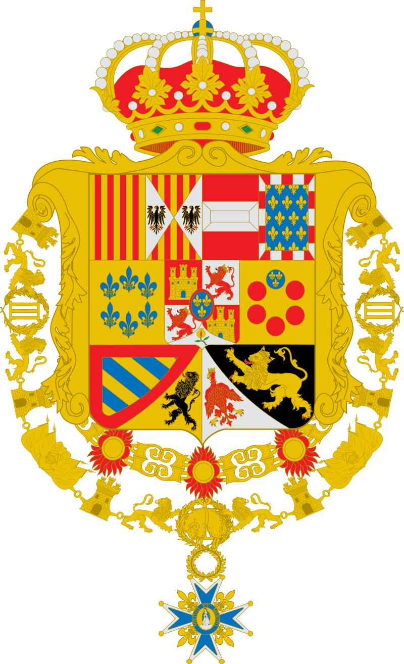 历史上的葡萄牙国旗,西班牙国徽进化史