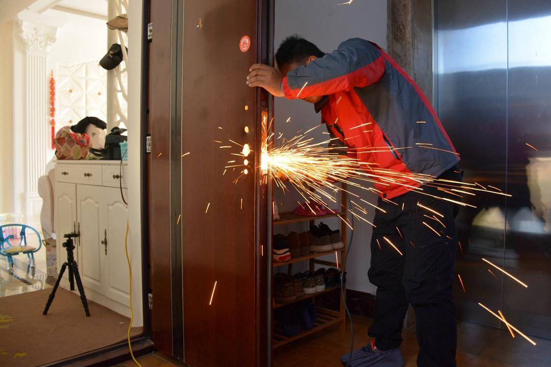 半自动指纹锁直插式锁芯,指纹锁小米最新款