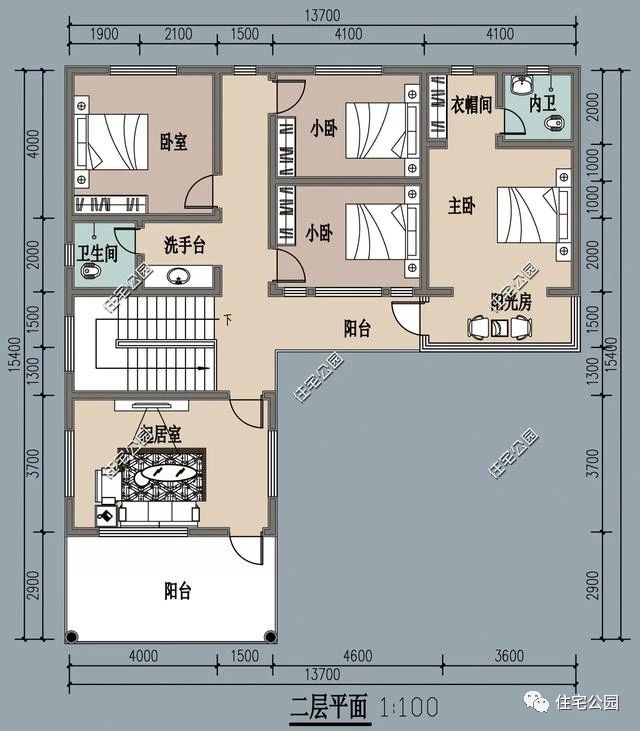自建四合院合院,中式仿古三合院乡下四合院一层
