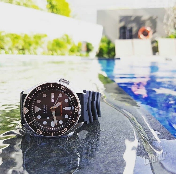 绿水鬼手表seiko5,seiko精工经典水鬼