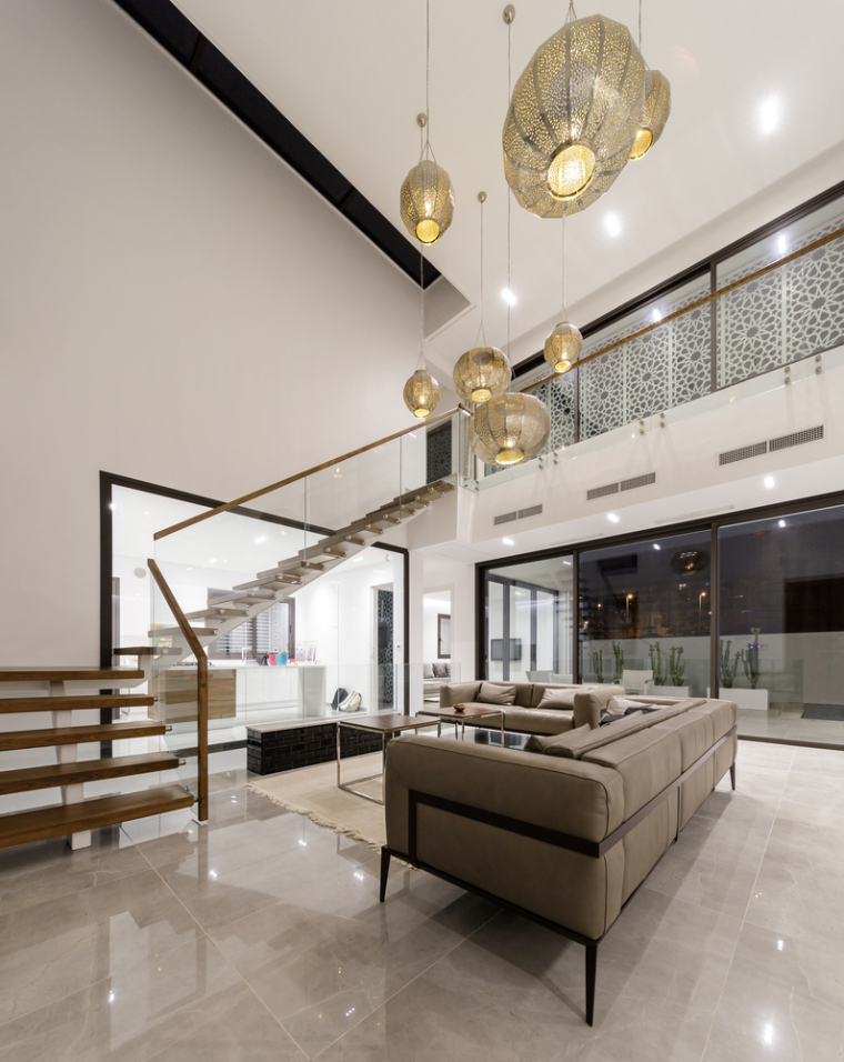 z型现代别墅,突尼斯豪宅