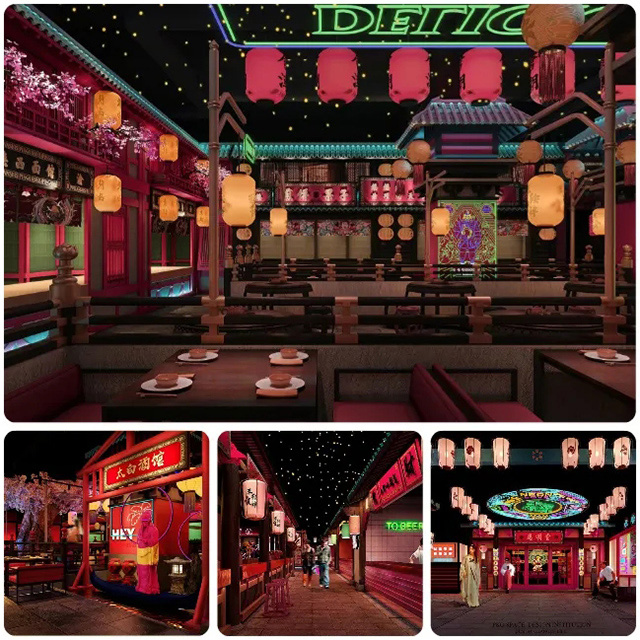 公园商场一体化设计,公园式商业街设计理念