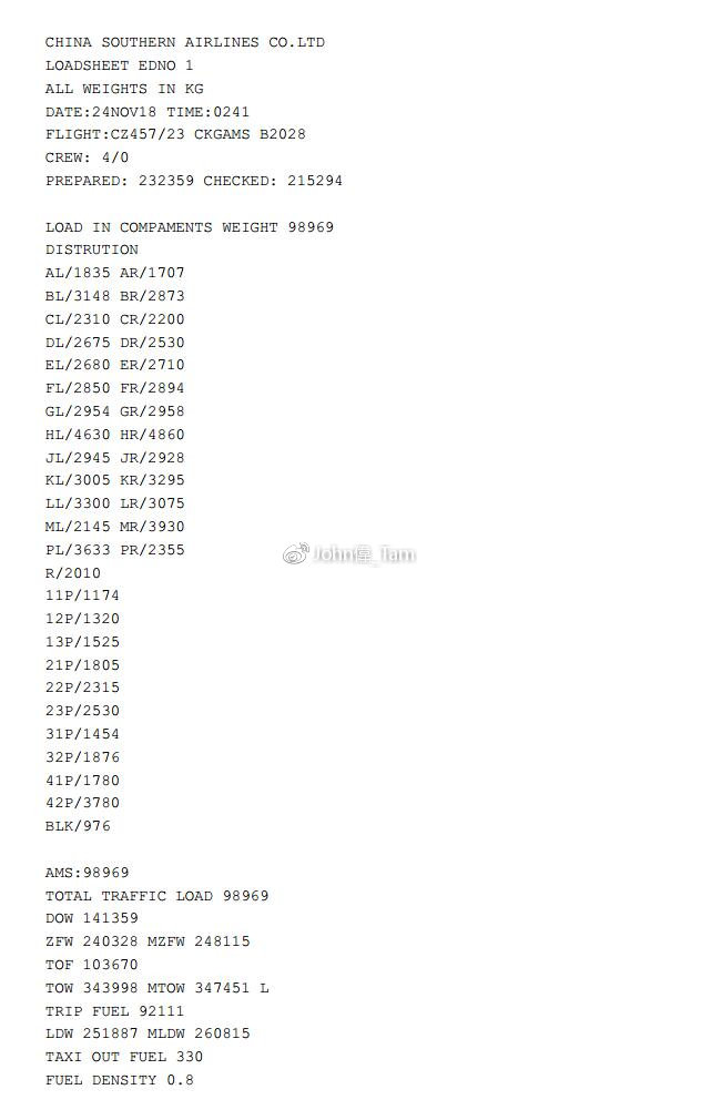飞机航舱简介,航飞基础知识