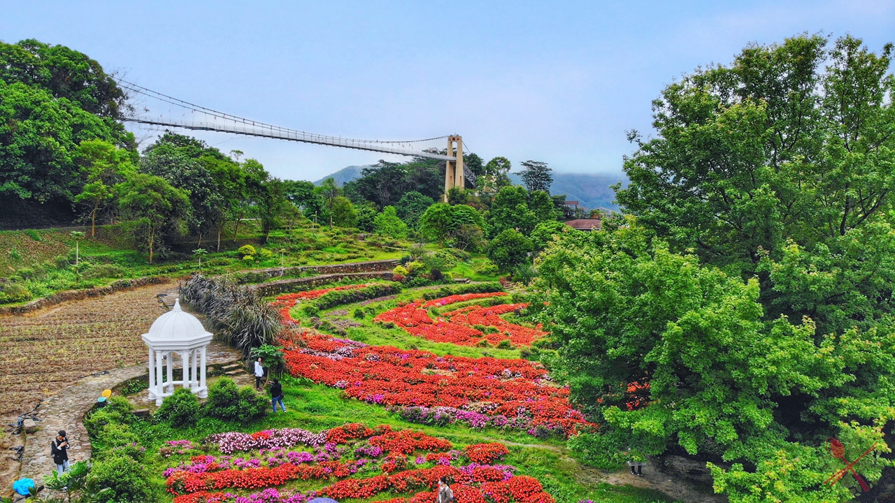 广州簕杜鹃瀑布,广州附近的高山瀑布