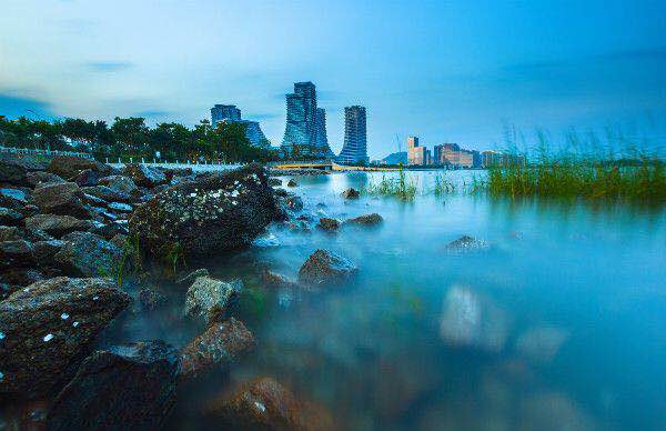 厦门世贸大厦双子塔视觉震撼,厦门十大大厦