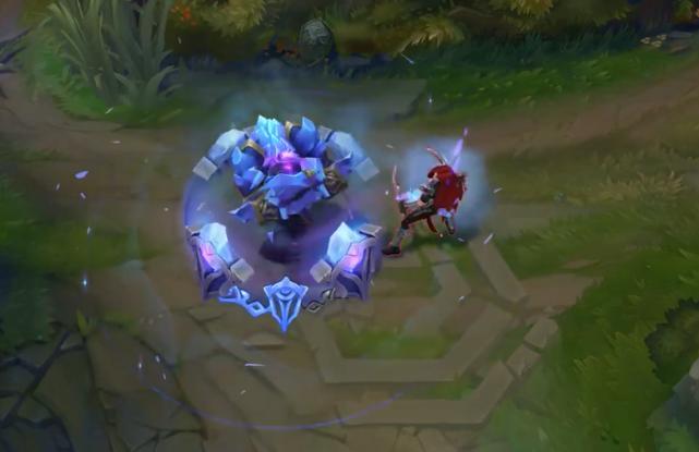 lol牛头黯晶皮肤,lol黯晶巨兽皮肤视频