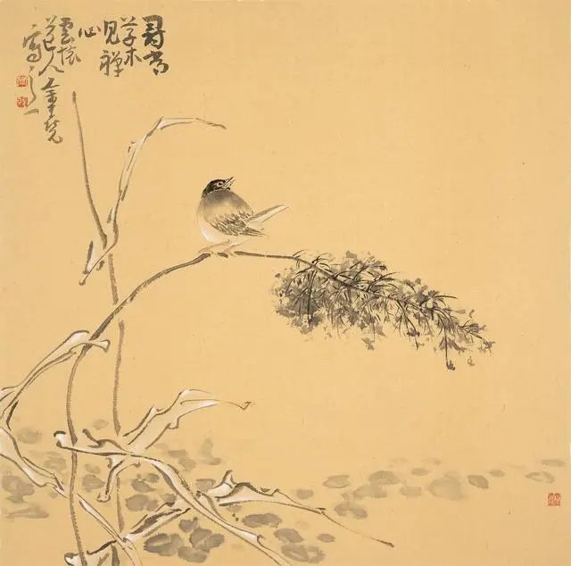 素朴的一花一草、精巧的一鸟一雀