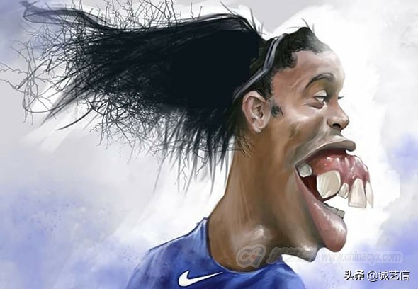 罗纳尔迪尼奥漫画图,罗纳尔迪尼奥搞笑图片