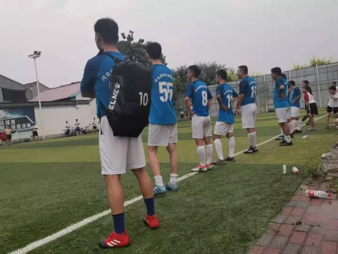河北度昂和曲周晨光的足球友谊赛