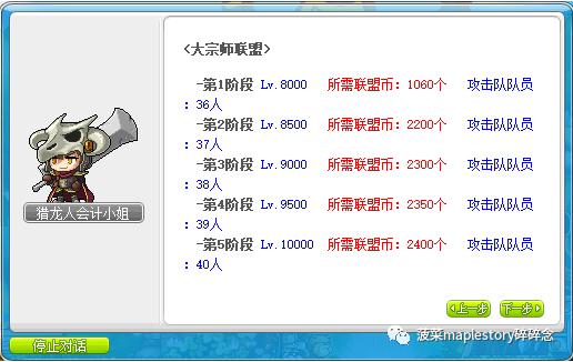 冒险岛联盟系统,冒险岛联盟有什么用