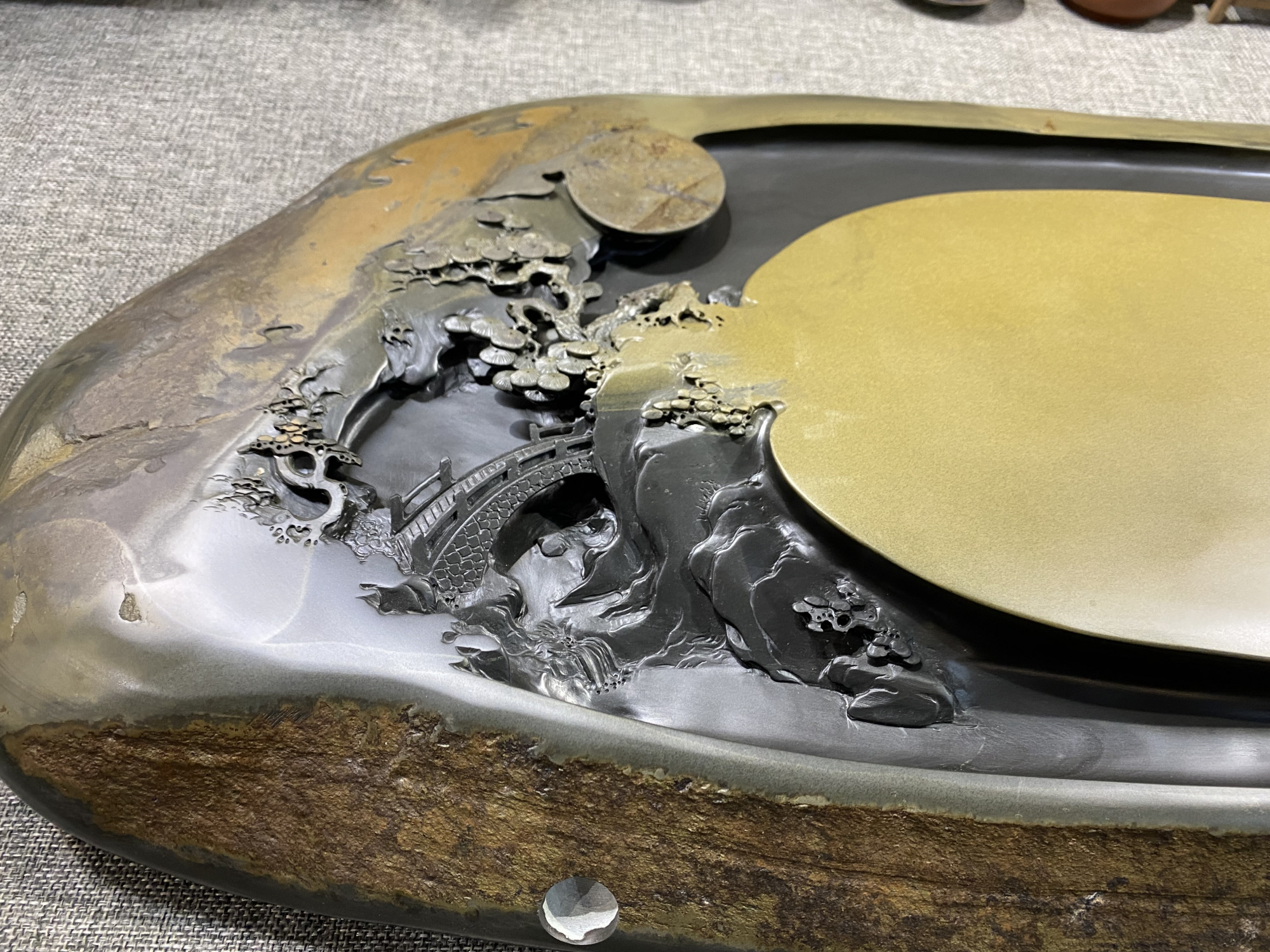 茶盘黑檀木金丝楠木,金丝楠木和黑檀木哪个适合做茶盘