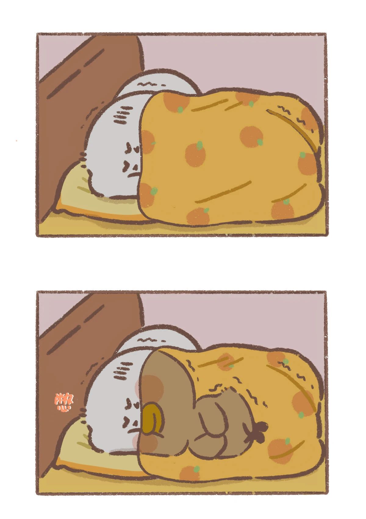 漫画｜怎么办呀？好像有东西在摸我...