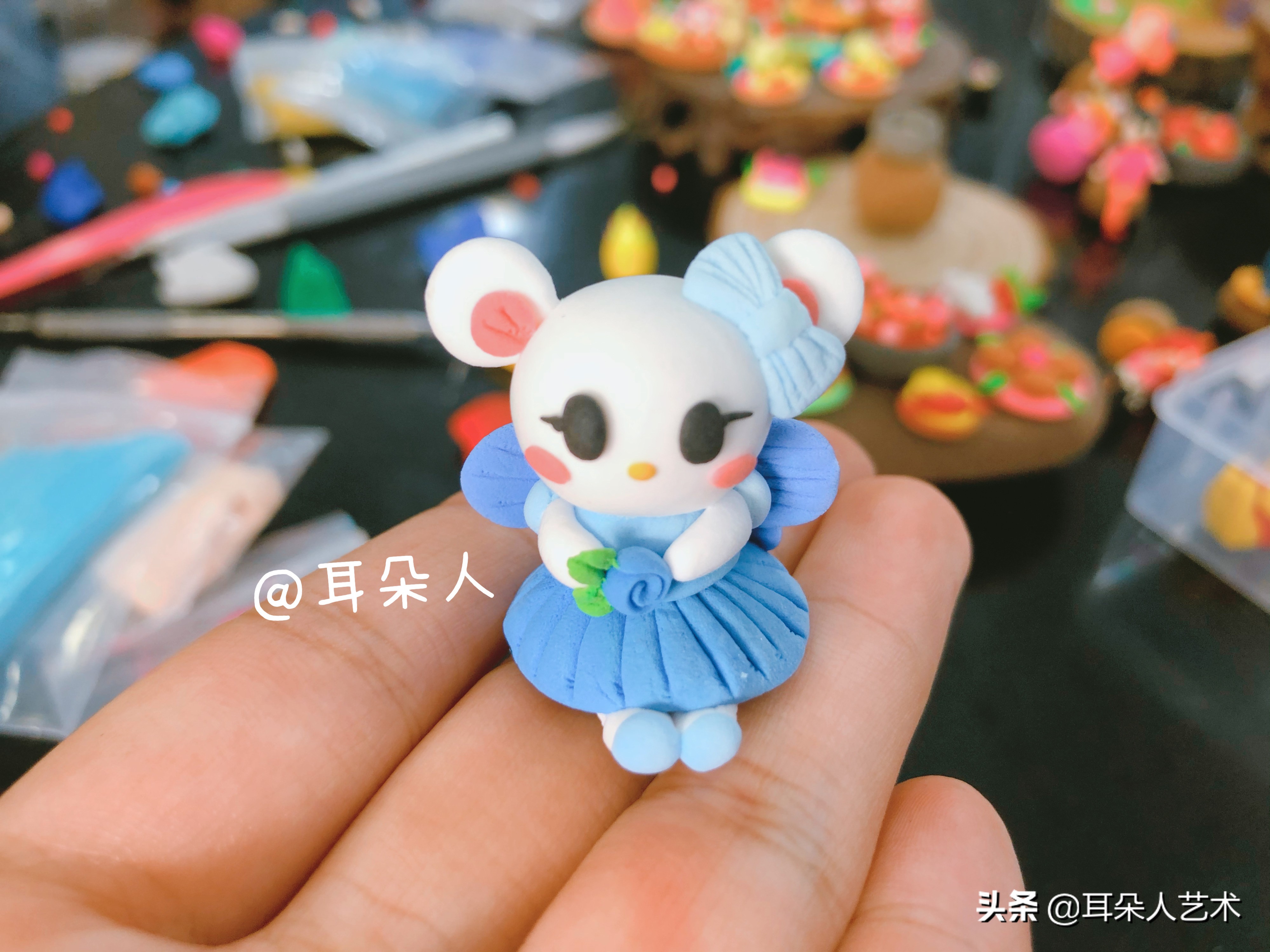 能自己手捏的手工艺品,捏手工艺品