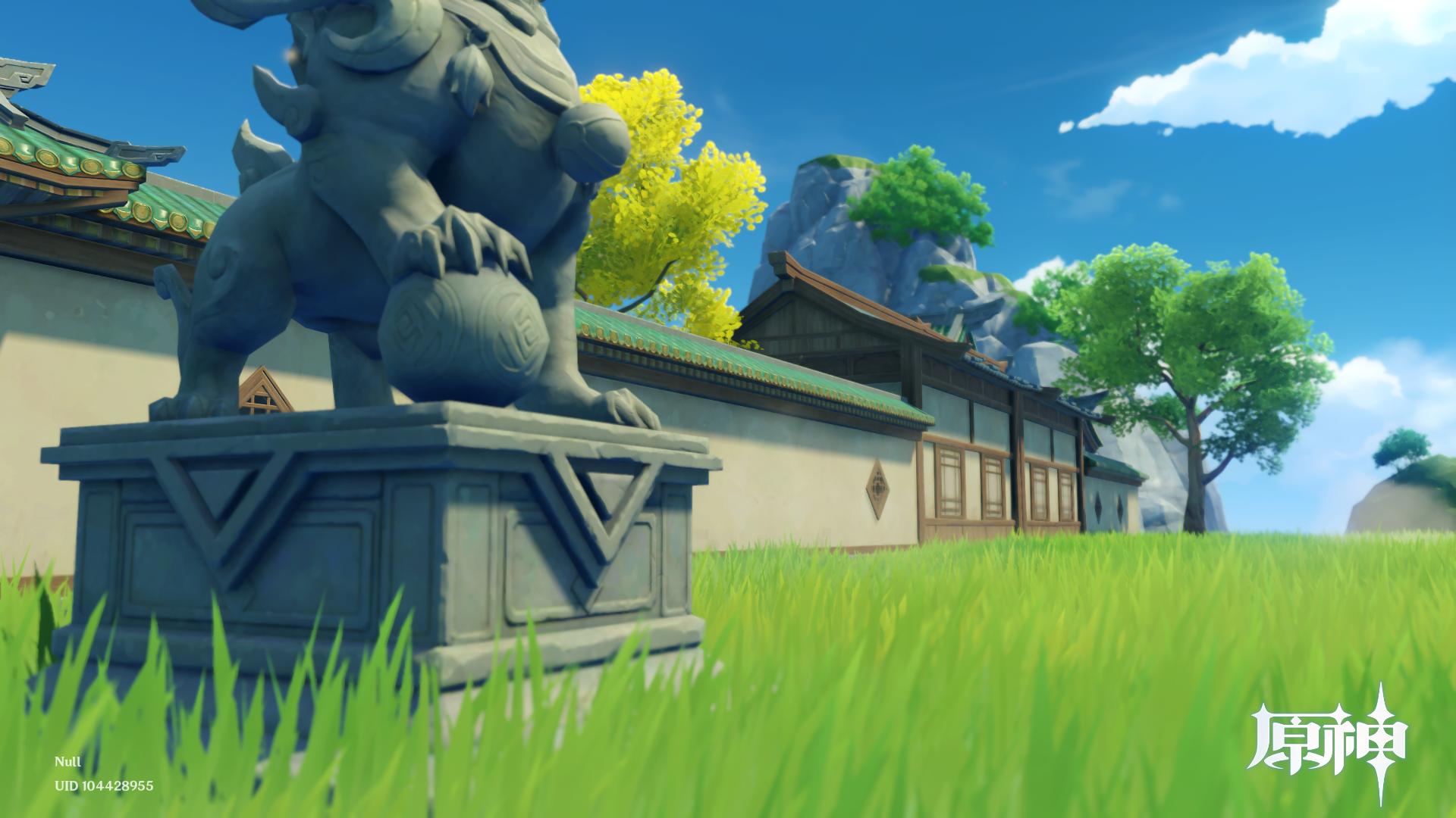 原神：翠黛峰璃月生态规划之园林主宅区——中式园林，一镜到底