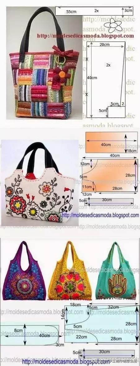 布艺收纳整理包,布艺收纳包制作教程