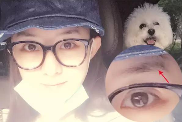 眉毛看起来很淡,眉毛淡但是看得见